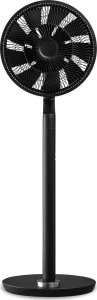 Wentylator Duux Duux | Fan | Whisper Flex Ultimate Smart | Stand Fan | Juodas | Diameter 34 cm | Greičių skaičius 30 | Oscillation | 3-26 W | Yes 2