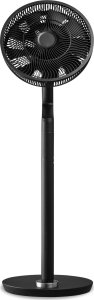 Wentylator Duux Duux | Fan | Whisper Flex Ultimate Smart | Stand Fan | Juodas | Diameter 34 cm | Greičių skaičius 30 | Oscillation | 3-26 W | Yes 3