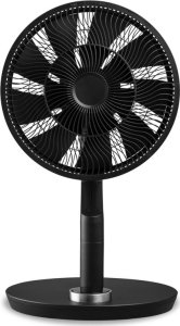Wentylator Duux Duux | Fan | Whisper Flex Ultimate Smart | Stand Fan | Juodas | Diameter 34 cm | Greičių skaičius 30 | Oscillation | 3-26 W | Yes 7
