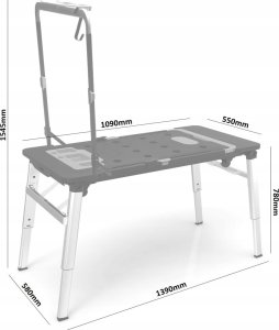 Chomik UNIWERSALNY STÓŁ WARSZTATOWY 7 w 1 WIS0731 CHOMIK 3