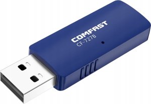 Karta sieciowa Comfast WiFi, Bluetooth USB adapteris, 1300Mbps, 2.4GHz, 5GHz 2