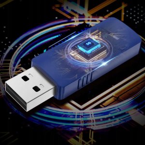 Karta sieciowa Comfast WiFi, Bluetooth USB adapteris, 1300Mbps, 2.4GHz, 5GHz 5