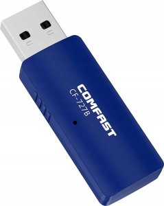 Karta sieciowa Comfast WiFi, Bluetooth USB adapteris, 1300Mbps, 2.4GHz, 5GHz 6