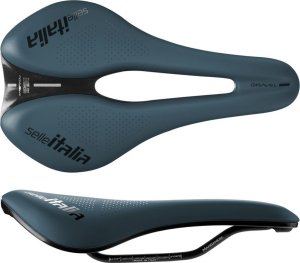 Selle Italia Siodło SELLE ITALIA NOVUS BOOST EVO GRAVEL TM, Superflow L (id match - L3), Manganese Rail, Soft-Tek, 242g, Niebieskie (NEW) 1