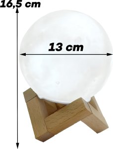 Dyfuzor zapachowy Retoo NAWILŻACZ POWIETRZA DYFUZOR ZAPACHU LAMPKA KSIĘŻYC 15