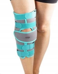 TYNOR ORTEZA KOLANA ŁUSKA ADAMA TUTOR SZYNA APARAT NOGI 10