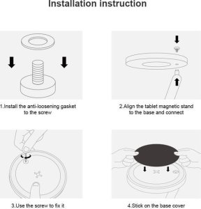 Nillkin NILLKIN SNAPBRANCH MODULAR DEVICE STATION, GRAY / SZARY 14