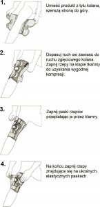 TYNOR STABILIZATOR ORTEZA KOLANA NA SZPOTAWOŚĆ KOŚLAWOŚĆ 6