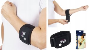 TYNOR STABILIZATOR NA ŁOKIEĆ TENISISTY OPASKA ORTEZA L 1
