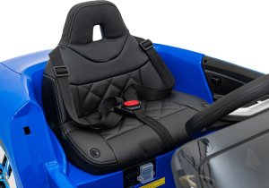 BMW Autko BMW i4 na akumulator dla dzieci Niebieski + Wolny Start + EVA + Ekoskóra + Audio LED + Pilot 10