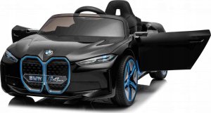 BMW Autko i4 na akumulator dla dzieci Złoty + Wolny Start + EVA + Ekoskóra + Audio LED + Pilot 2