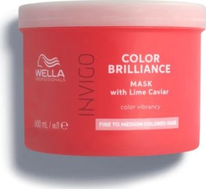 Wella Professionals Wella Professionals, Invigo Color Brilliance, Lime Caviar, Hair Treatment Cream Mask, For Colour Protection, 500 ml For Women 1