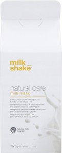 Milk Shake Set, Milk Shake, Natural Care, Powdered Milk, Hair Treatment Powder Mask, For Dry & Damaged Hair, 12 pcs, 15 g For Women 1