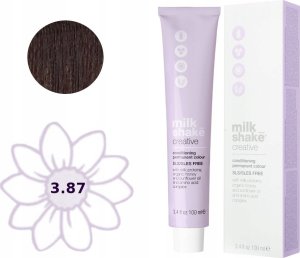 Milk Shake Milk Shake, Creative, SLS/SLES-Free, Permanent Hair Dye, 4.414CA Chili Chocolate, 100 ml For Women 1
