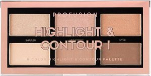 ProFusion Profusion, Profusion, Illuminating, Contouring Palette, 7.8 g For Women 1