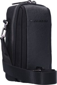 Piquadro Piquadro, Brief 2, Recycled Fabric, Crossbody Bag, Black, CA5485BR2, For Men For Men 2