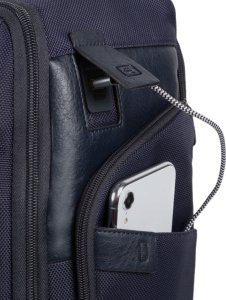 Piquadro Piquadro, Zaino, Nylon, Cabin Trolley, Blue, 53 x 35 x 25 cm, Laptop And iPad Compartment Unisex 3