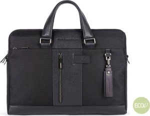 Piquadro Piquadro, Brief 2, Nylon, Handbag, Document Holder, Black, 41 x3 1x 10 cm Unisex 1