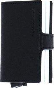 Piquadro Piquadro, Piquadro, Leather, Card Holder, Credit Card Case, Black, Unisex Unisex 4