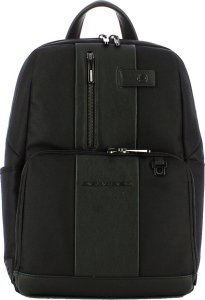 Piquadro Piquadro, Brief 2, Nylon And Leather, Briefcase, Laptop And iPad Compartment, CA3214BR2, Black, 39 x 29 x 15 cm, For Men For Men 1