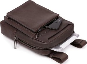 Piquadro , Tallin, Crossbody Bag, Brown, CA3084W108, 23 X 18 X 5 cm, For Men For Men 2
