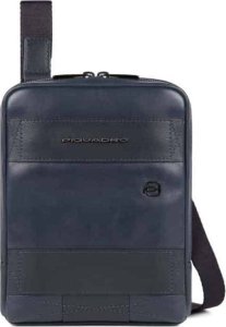 Piquadro Piquadro, Obidos, Crossbody Bag, Blue, 17 x 22 x 5.00 cm, For Men For Men 1