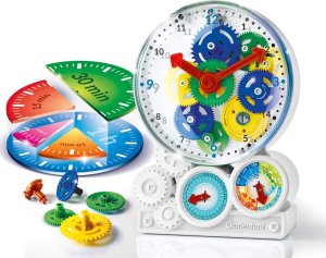 Clementoni Clementoni, Clock How Is Work, Construction Set, 61763, Unisex, 8+ years Unisex 1