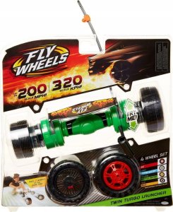 Jakks Pacific Jakks Pacific, 4 Tyres + Turbo Launcher, Jakks Pacific, Fly Wheels, Green, For Boys, 8+ years For Boys 5