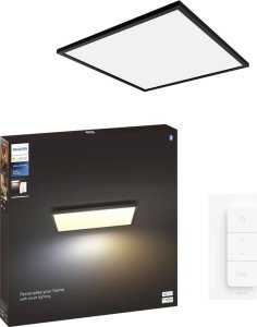 Lampa sufitowa Signify Philips Hue White Amb. Aurelle Panelleuchte 60x60 Schw inkl DS 2