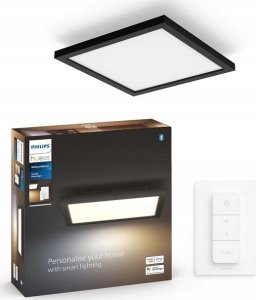 Lampa sufitowa Signify Philips Hue White Amb. Aurelle Panelleuchte 30x30 Schw inkl DS 6