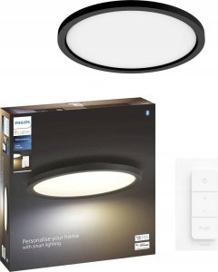 Lampa sufitowa Signify Philips Hue White Amb. Aurelle Panelleuchte rund Schw inkl DS 2
