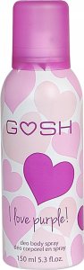 Gosh Gosh, I Love Purple, Deodorant Spray, For Women, 150 ml For Women 1