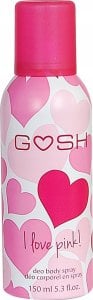 Gosh Gosh, I Love Pink, Deodorant Spray, For Women, 150 ml For Women 1