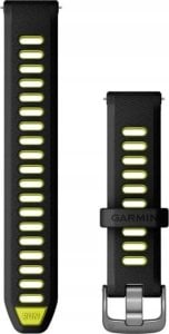 Garmin Garmin Forerunner 265S laikrodžio apyrankė, juoda/geltona, 18 mm 1