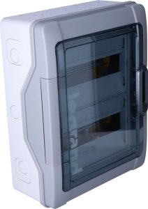 Legrand Rozdzielnica natynkowa RN65 IP65 z listwami 2x12 modułowa (24 modułowa) 2