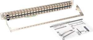 Terminal sieciowy Eaton Eaton Tripp Lite Series 48-Port Cat6a Patch Panel Rackmount Shielded Feedthrough RJ45 1U - Patch Panel - CAT 6a - STP - RJ-45 X 48 - 1U - 48.3 cm (19") - TAA-konform 5