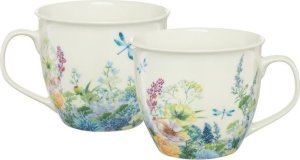 Ambition Ambition duży kubek porcelanowy Nina Kwiaty 550ml 1