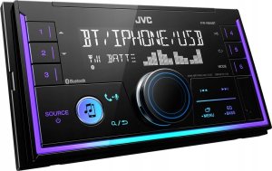 Radio samochodowe JVC JVC, KW-X850BT 2-DIN USB MP3 magnetola su AUX ir Bluetooth 1