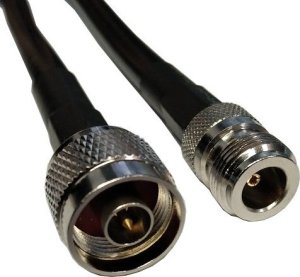 Hismart Kabelis LMR-400, 2m, N-male į N-female 1