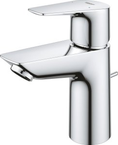 Bateria umywalkowa Grohe Bateria umywalkowa GROHE BauEdge, DN 15, rozmiar S, z zestawem odpływowym, przepływ 5,7 l/min. 1