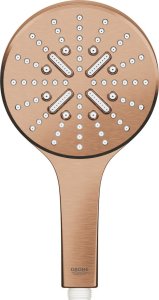 Słuchawka prysznicowa Grohe Prysznic ręczny Rainshower SmartActive 130 3 strumienie, brushed warm sunset 2