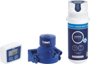 Grohe Zestaw z mini filtrem z węglem aktywnym, wydajność 1500 l Grohe Blue 1