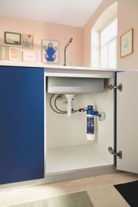 Grohe Zestaw startowy z filtrem Magnez+Cynk, wydajność 400 l Blue 2
