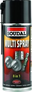 Soudal Multi spray 400ml uniwersalny smarująco-zabezpieczający 1