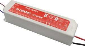 Nextec Zasilacz LED wodoodporny Economy / IP67 / 24V / 4,2A / 100W 1