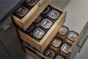 Gefu GEFU Pantry Zestaw 3 pojemników do przechowywania żywności 5