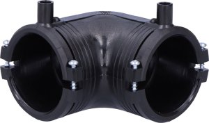 Georg Fischer Kolano elektrooporowe 90ST. DN63 PE100, SDR11, PN10 gaz/PN16 woda 3
