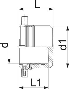 Georg Fischer Zaślepka elektrooporowa DN63 PE100, SDR11, PN10 gaz/PN16 woda 3