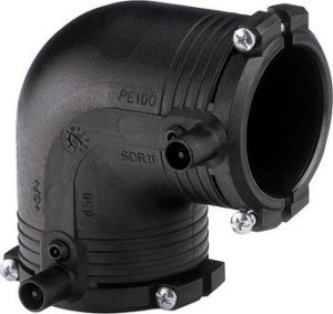 Georg Fischer Kolano elektrooporowe 90ST. DN50 PE100, SDR11, PN10 gaz/PN16 woda 2