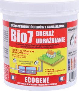 GRAF Preparat BIO7* DRENAŻ UDRAŻNIANIE 800G do studni chłonnych, drenażu i kanalizacji 2